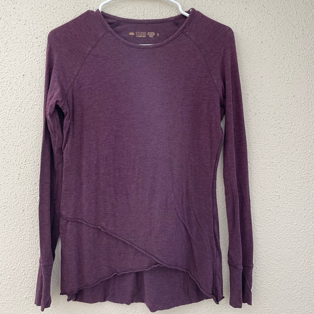 Purple “Studio” long-sleeve shirt